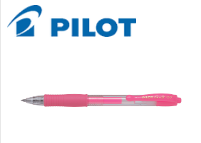 PILOT ΣΤΥΛΟ G-2 0.7mm ΝΕΟΝ ΡΟΖ  BL-G2-7NP