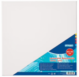 Καμβάς Ζωγραφικής Σε Τελάρο 40x40cm 1,5mm Α' Ποιότητας Stylex 28664
