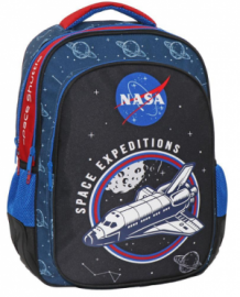 ΤΣΑΝΤΑ ΠΛΑΤΗΣ 32X18X43 3ΘΗΚΕΣ NASA SPACE EXPEDITIONS 486002