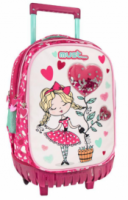 Σχολική Τσάντα Τρόλεϋ Δημοτικού Must Balloon Girl 3 Θήκες 0584988