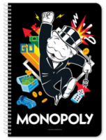 Τετράδιο Σπιράλ Monopoly 17x25 εκ., 2 Θέματα, 60 Φύλλα, 2 Σχέδια Διάφορα 483038