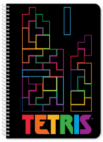 Τετράδιο Σπιράλ Tetris 17x25 εκ., 2 Θέματα, 60 Φύλλα, 2 Σχέδια Διάφορα 504052