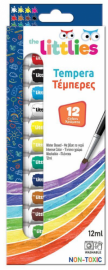 Τέμπερες The littlies 12ml 12 Χρώματα 646031