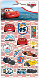 Αυτοκόλλητα Disney Cars 8x12 εκ., 5 Φύλλα 563113