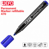 Μαρκαδόρος Κιβωτίων +Efo 470-1 F Μπλε 384701