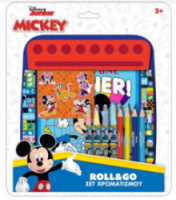 Σετ Χρωματισμού Disney Mickey-Minnie Roll & Go 000563713