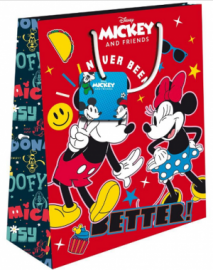 ΣΑΚΟΥΛΑ ΔΩΡΟΥ ΧΑΡΤΙΝΗ 26X12X32 MICKEY/MINNIE 2ΣΧ 000563947