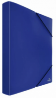 BΑSΙC” Kουτί Λάστιχο PP  25X35 3cm Μπλε 07-28-03-04