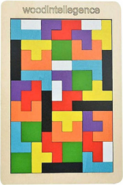  Ξύλινο Παιδικό Εκπαιδευτικό Puzzle Play Tetris 18x27  Διάφορα