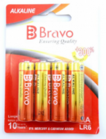 Μπαταρίες αλκαλικές BRAVO +300% AA LR6