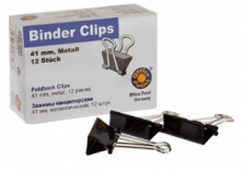 BINDER CLIPS 41mm 12 ΤΕΜΑΧΙΑ 1534112-00
