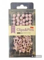 Clips & Pins pastel Διάφορα Χρωματα