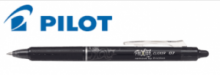  Στυλό Pilot Frixion Ball Clicker Gel 0.7mm με Μαύρο Μελάνι BLRT-FR7B
