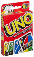 Επιτραπέζιο παιχνίδι Mattel Uno Wild card game