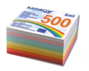 Next φύλλα κύβου κολλητά πολύχρωμα 500φυλ. 9x9εκ 01034
