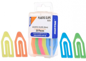 MINTRA ΣΕΛΙΔΟΔΕΙΚΤΕΣ ΠΛΑΣΤΙΚΟΙ NEON 38mm 20ΤΕΜ ΔΙΑΦΟΡΑ ΧΡΩΜΑΤΑ