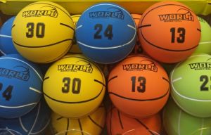 Μπλάκι Basketball game mini 6cm 4 Χρωματα