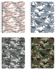 Pelikan Τετράδιο Σπιράλ Camo A4 3 θέματα (1681591)
