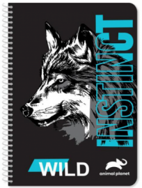 ΤΕΤΡΑΔΙΟ ΣΠΙΡΑΛ A4 2Θ 60Φ ANIMAL PLANET 000570871