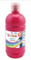 The Littlies Tempera Τέμπερα Ζωγραφικής Φούξια σε Μπουκάλι 500ml  000646813