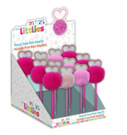 ΜΟΛΥΒΙ POMPOM 3ΧΡΩΜ THE LITTLIES ΚΑΡΔΙΕΣ 000647032