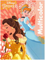 Βιβλίο Ζωγραφικής Disney MultiColor Α4 με 32 Σελίδες Χρωματισμού Κορίτσι Διάφορα 