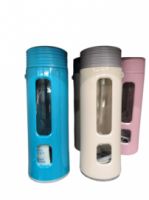 Γυάλινο Παγούρι σε πλαστική θήκη 750ml ΖΥ-6803
