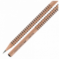 Μολύβι Faber Castell Grip Natural-Black Dots HB 217053