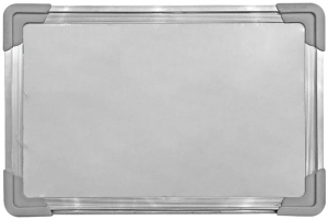 Πίνακας Λευκός Αλουμινίου Μαγνητικός 40x30cm JustNote ...