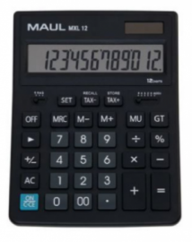 ΑΡΙΘΜΟΜΗΧΑΝΗ MAUL ΓΡΑΦΕΙΟΥ 20.5CM MXL 12ΨΗΦΙΩΝ(7267090)