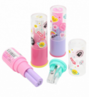 Γόμα Ξύστρα Lipstick Lilestyle TOCHAIN 018190