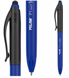 Milan Στυλό Διαρκείας  P1 Touch Stylus 1.0mm Μπλε