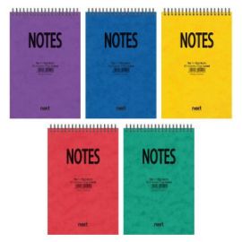 Next notes μπλοκ σπιράλ ριγέ μινι 80φ 7x10εκ. 01527