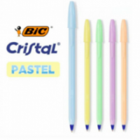 Στυλό Bic Cristal Pastel Μπλε.
