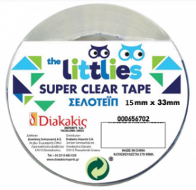 Σελοτέιπ Super Clear 656702 15mm x 33m