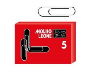 Συνδετήρες Moho Leone No 5 επινικελωμένοι 6 x 7,6 εκ 100τεμ 21105