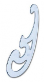 ΚΑΜΠΥΛΟΓΡΑΜΜΟ 32CM CELLO ILCA ΔΙΑΦΑΝΟ
