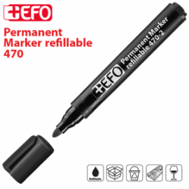 Μαρκαδόρος Κιβωτίων +Efo 470-2 F Μαύρο