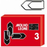  Συνδετήρες Moho Leone No3 30mm επινικελωμένοι 100TEM 21113