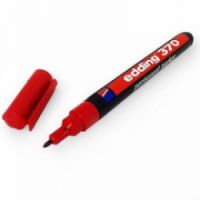 Μαρκαδόρος Edding 370 Permanent Marker Pen ΚΟΚΚΙΝΟ 3