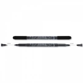 ΜΑΡΚΑΔΟΡΟΣ ΔΙΠΛΟΣ Centropen Marker CD/DVD μαύρο 0,6 & 2,5mm