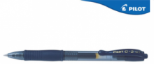 Στυλό Pilot G2 0.7mm  Blue-Black BL-G2-7BB