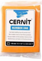 Πολυμερικός πηλός Cernit Number One 62γρ Πορτοκαλί