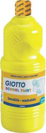Τέμπερα Giotto School Paint Κίτρινο 1000ml 535502