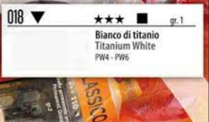 Χρώμα Ζωγραφικής Λαδιού MAIMERI Classico 20ml Νο018 bianco di titanio 