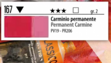 Χρώμα Ζωγραφικής Λαδιού MAIMERI Classico 20ml Νο167 carminio permanente 