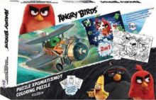 Πάζλ Χρωματισμού Angry Birds 2 in 1 24pcs Luna 504803