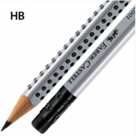 Μολύβι γραφίτη Faber Castell Grip 2001 21/2 ΗΒ με γόμα Ν.117200