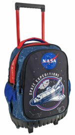ΤΣΑΝΤΑ ΤΡΟΛΛΕΥ 34X20X44 3ΘΗΚΕΣ NASA SPACE EXPEDITIONS 486033