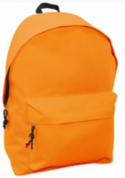 Τσάντα Πλάτης Εφηβική Mood Omega Πορτοκαλί με 2 Θήκες 0580074